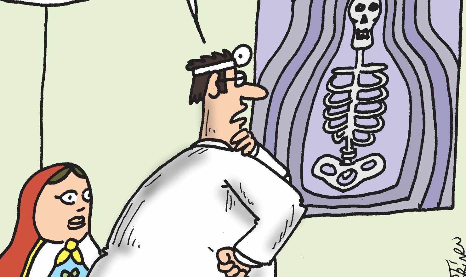 Look Through These 10 X-Ray Day Comics