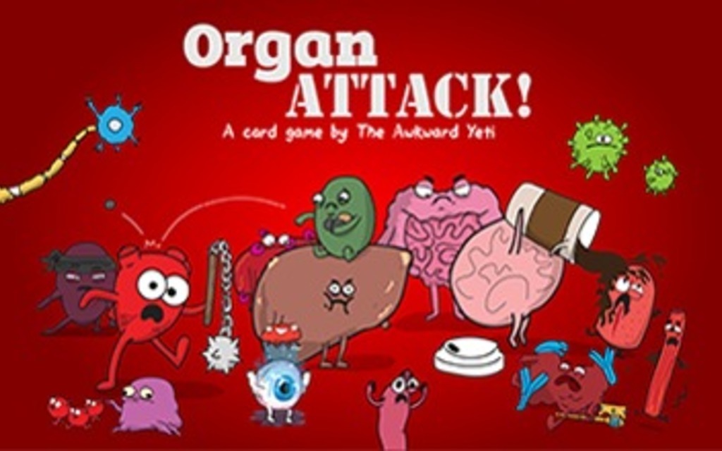 New tabletop game: OrganATTACK! Order here.